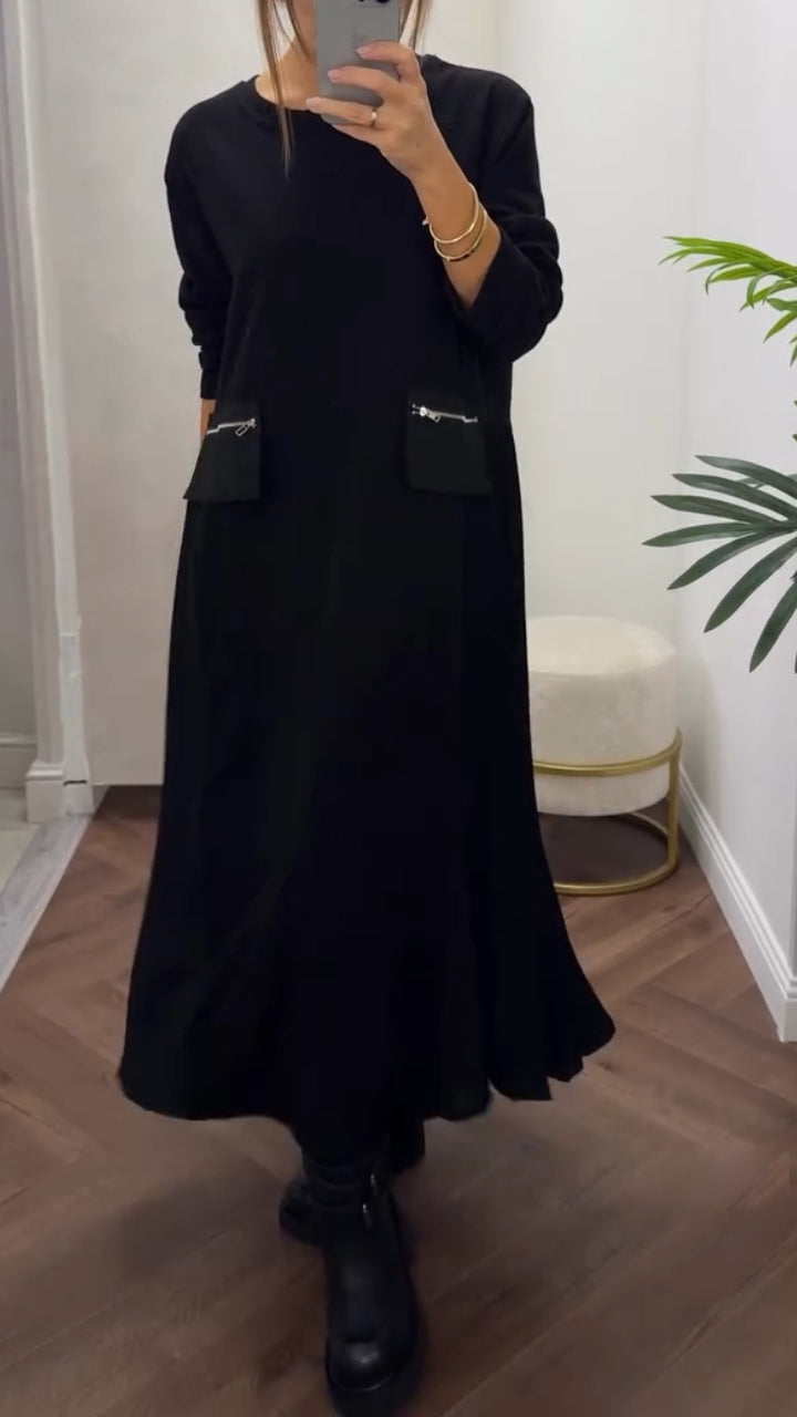 Isaure - Pleated Maxi Dress