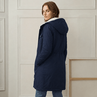Sherpa-Lined Water-Repellent Hooded Parka – Susan & Anne