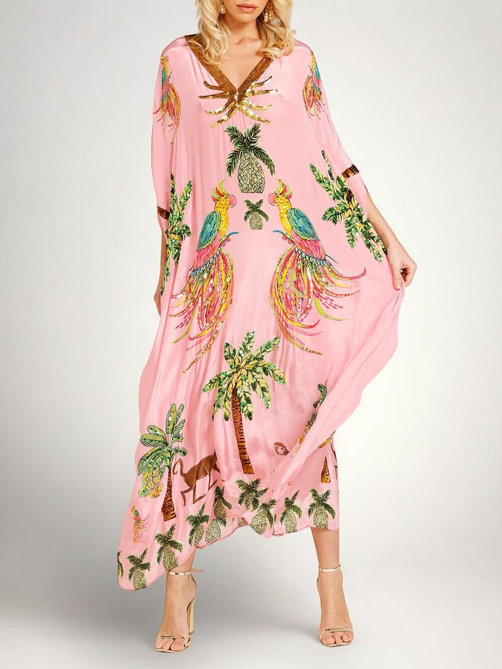 Sahara - Coconut Print Dress