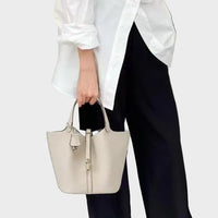 Pebbled Lock Bag