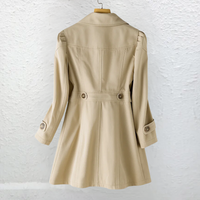 Slim-Fit Vintage Trench