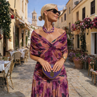 Mikaela – Tummy Flattering Off Shoulder Maxi Dress