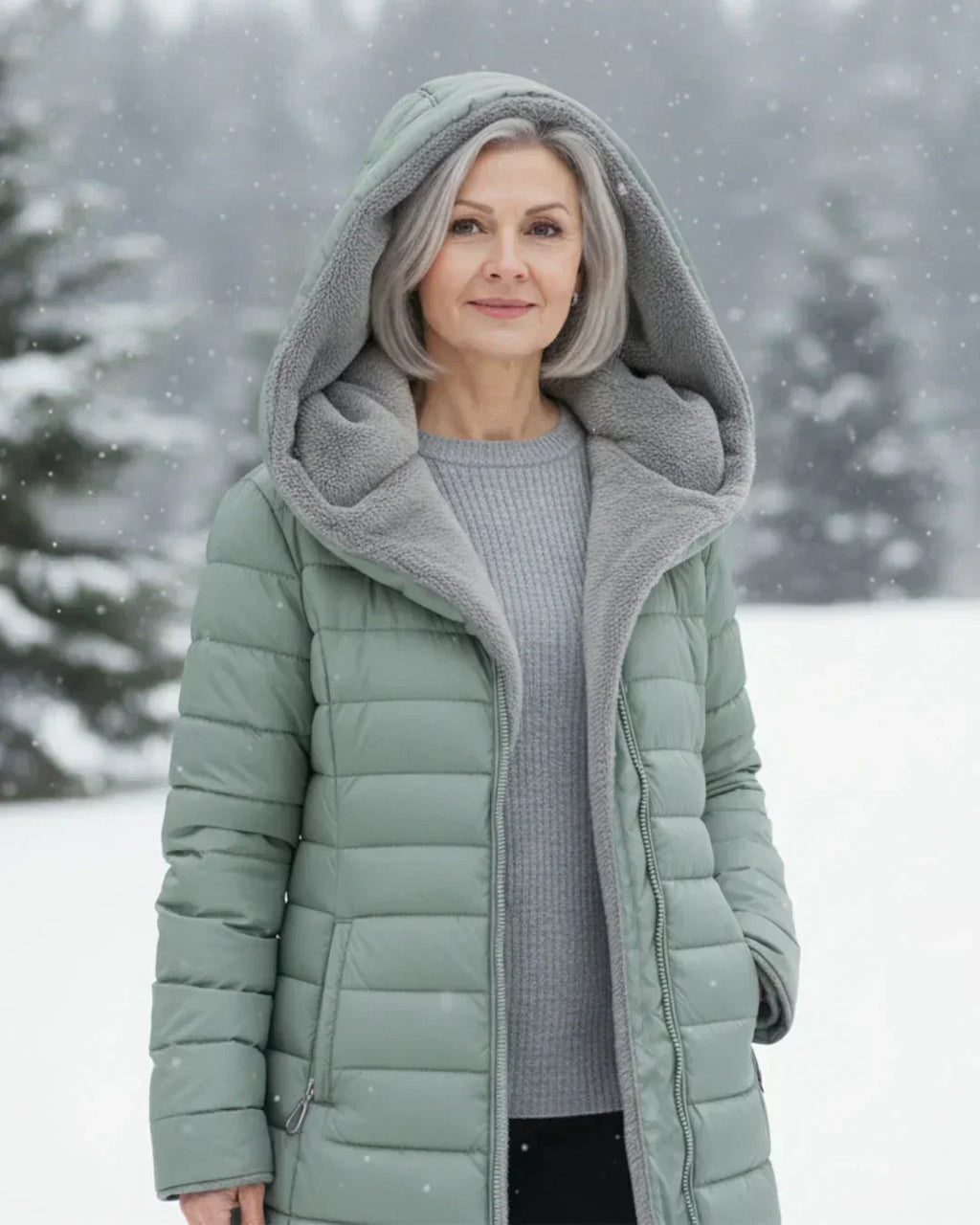 Styled look with the georgina padded winter jacket