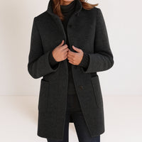 Stand-Collar Jacket