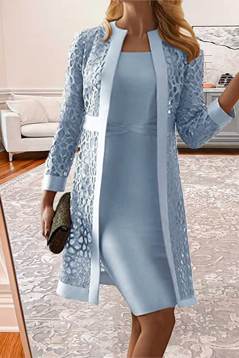 Women's Long-Sleeved Two-Piece Suit