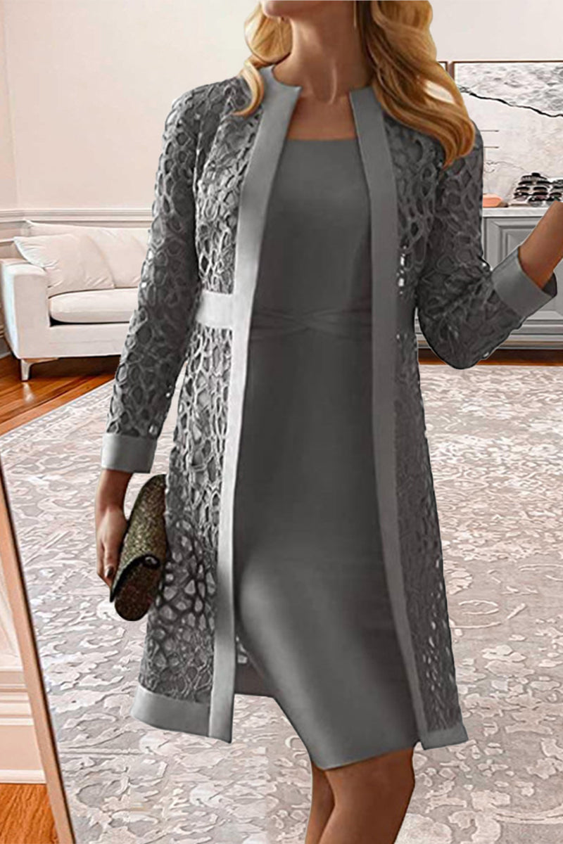Women's Long-Sleeved Two-Piece Suit