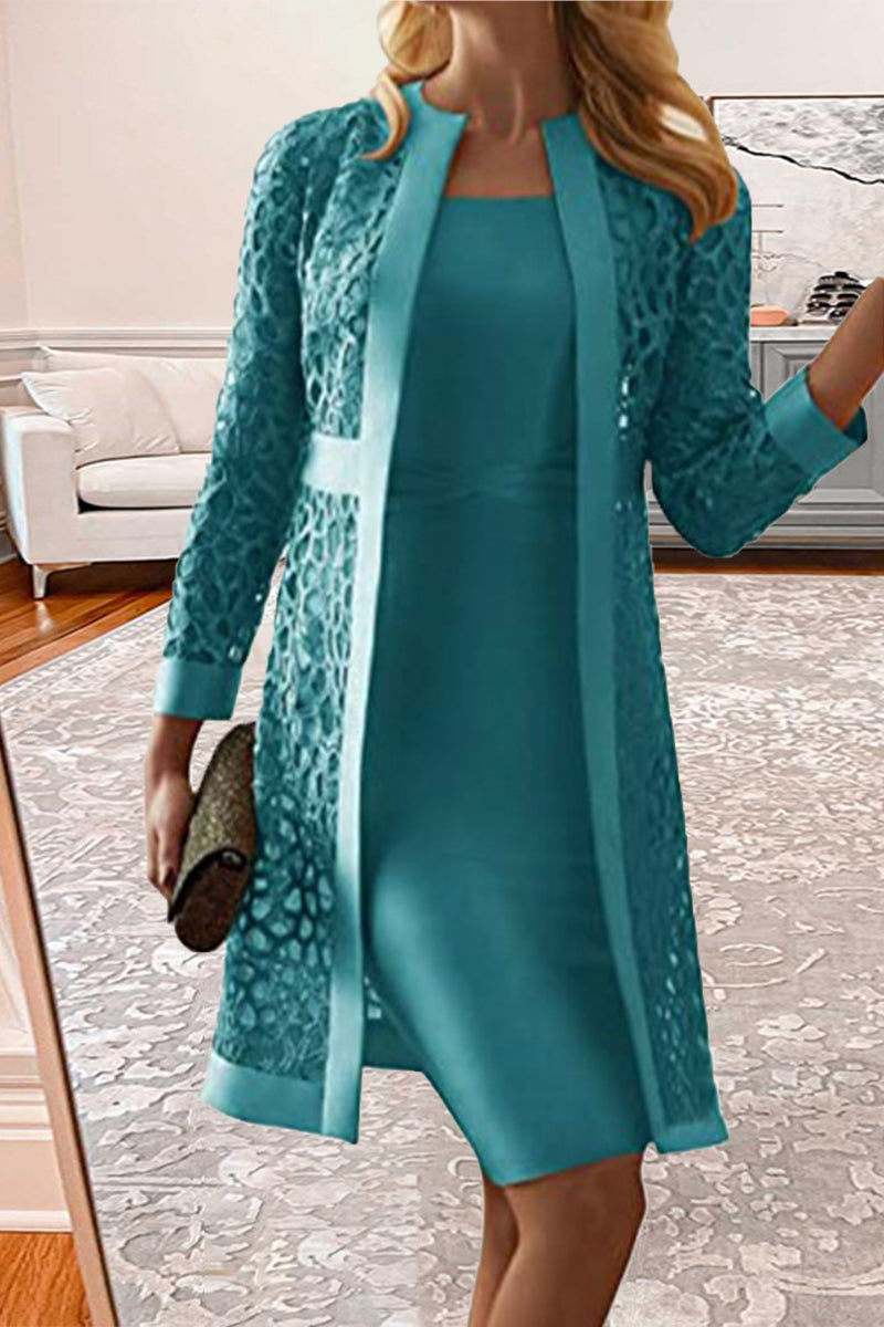 Women's Long-Sleeved Two-Piece Suit