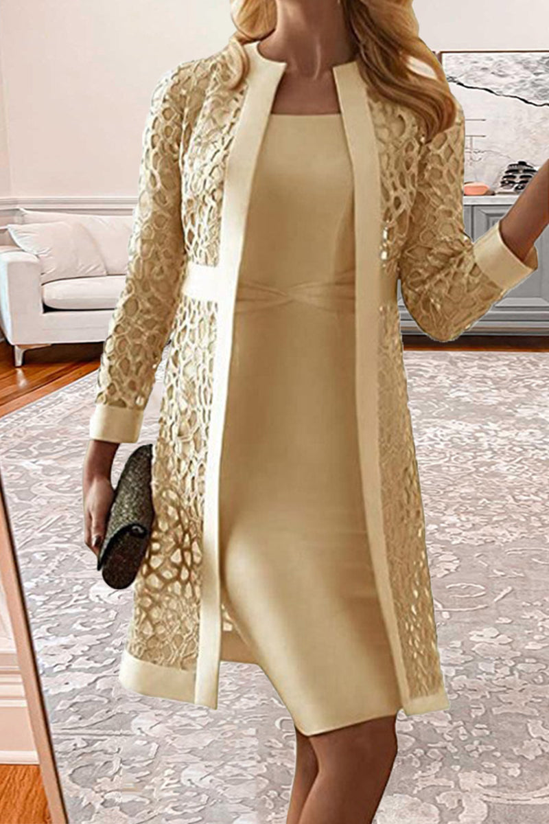 Women's Long-Sleeved Two-Piece Suit