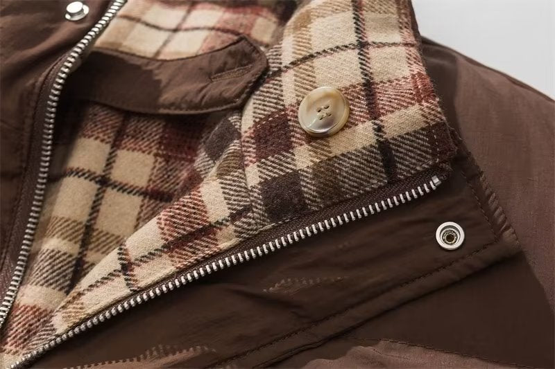 Vintage Double-Sided Puffer Jacket