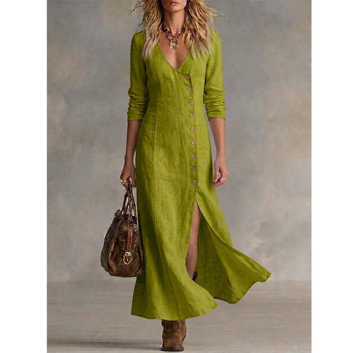 Oceane - Vintage Midi Shirt Dress