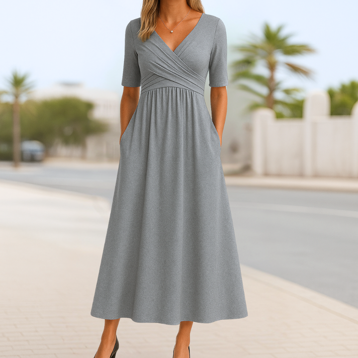 Jasmine - Elegant Midi Dress