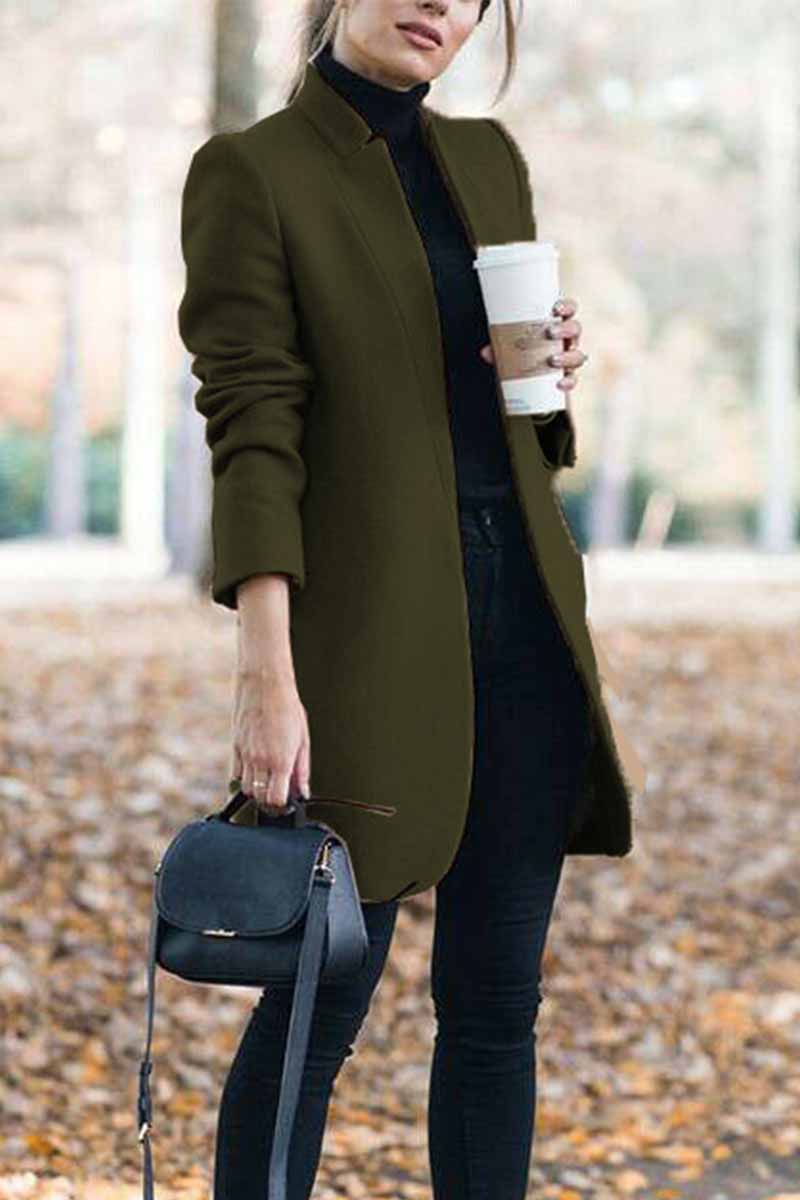 Women's Classic Winter Wool Coat