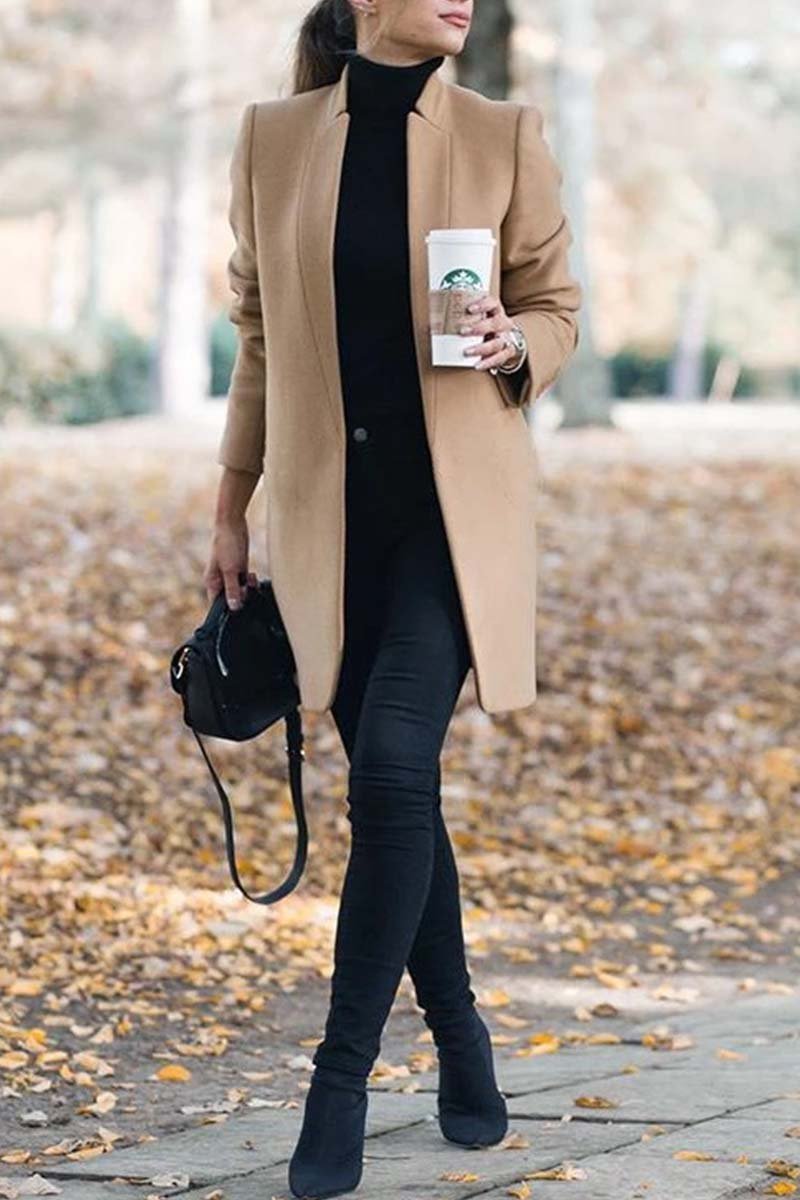 Women's Classic Winter Wool Coat