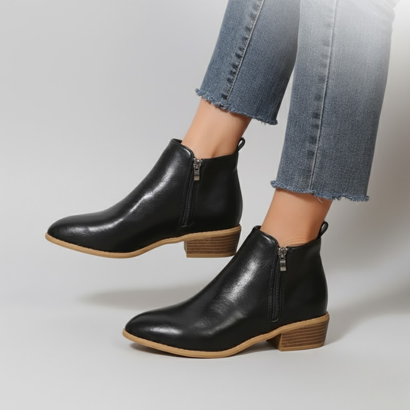 Priya - Orthopedic Leather Boots