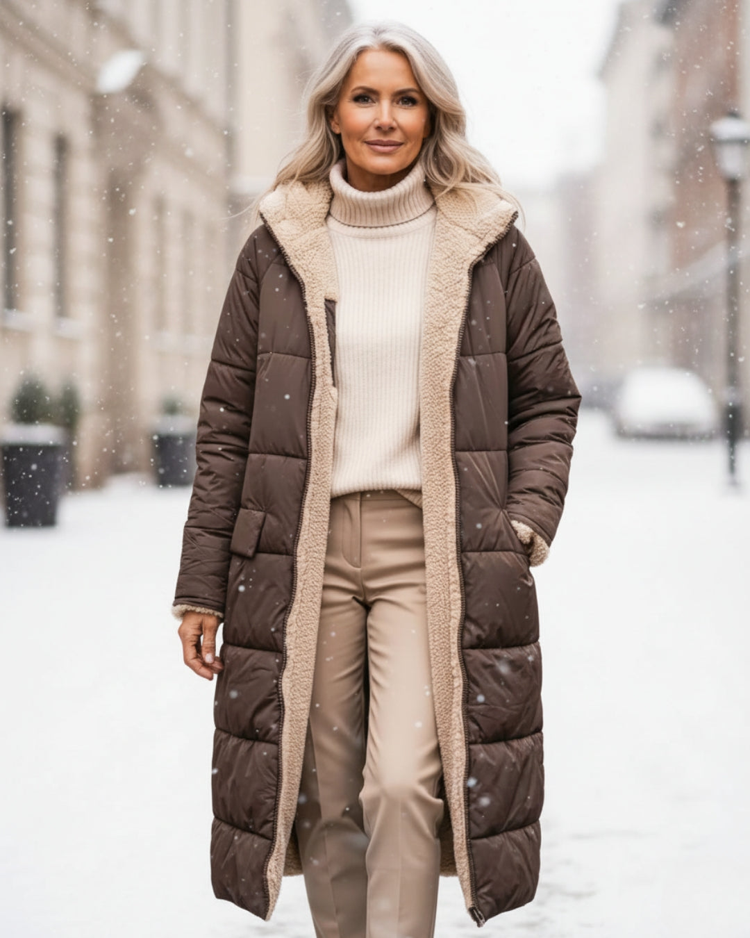 Cozy Hooded Quilted Jacket