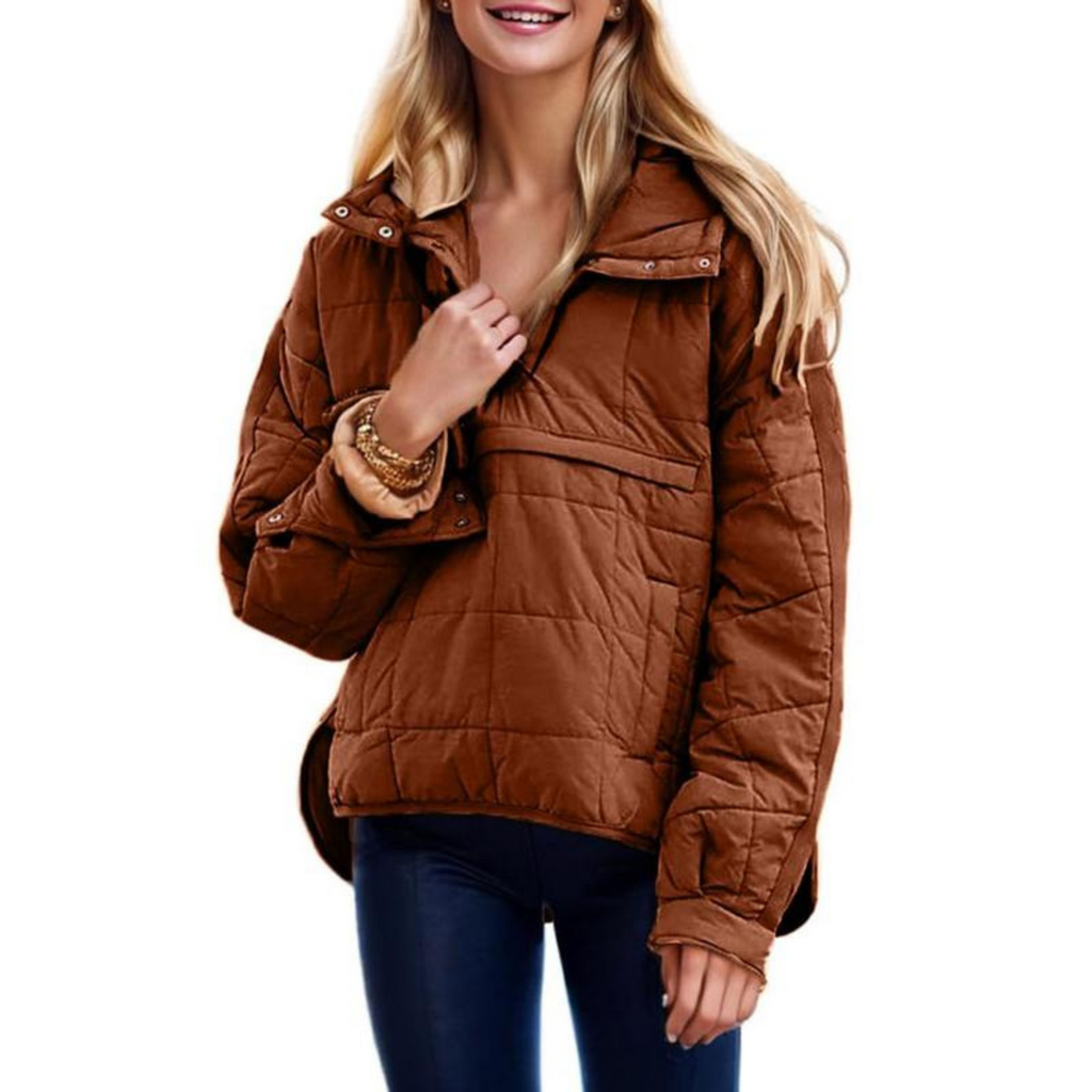 SOFT EMBRACE OVERSIZED HOODED JACKET