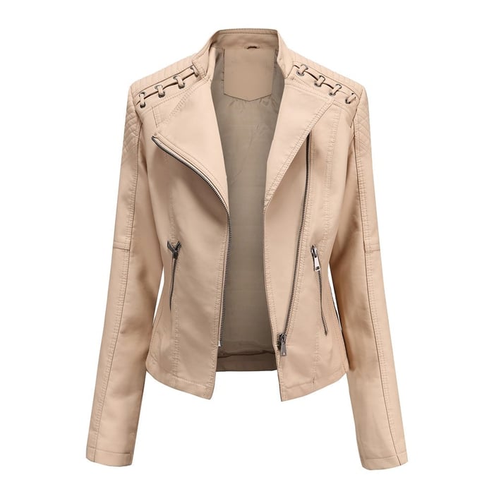 Edgy Satin Jacket