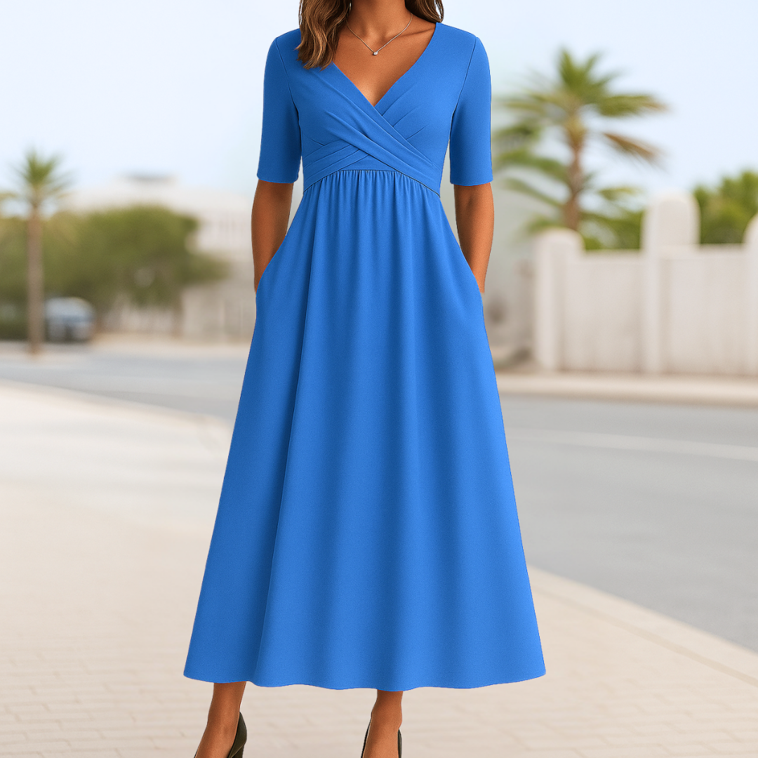 Jasmine - Elegant Midi Dress