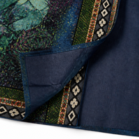 Art-Print Open Jacket for Effortless Style - Susan & Anne