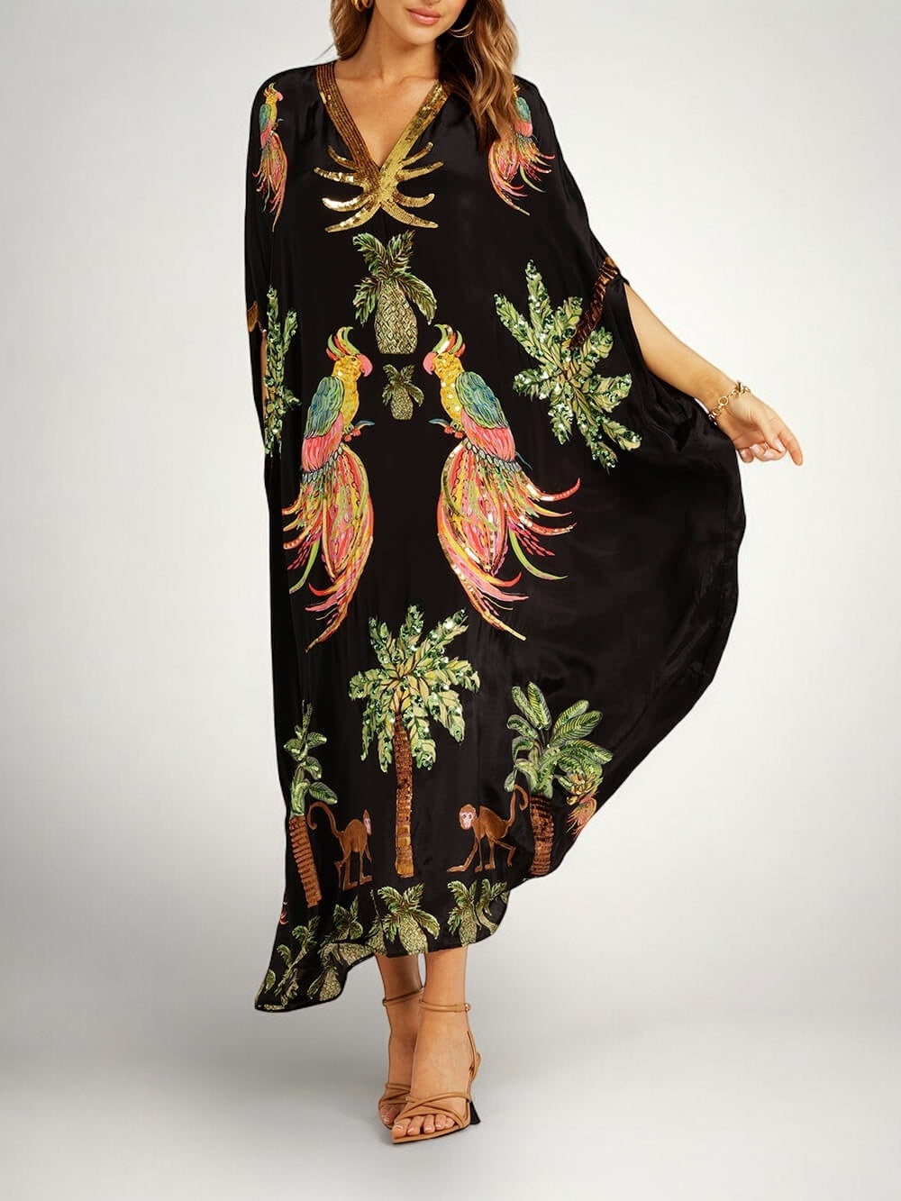 Coconut Print Dress