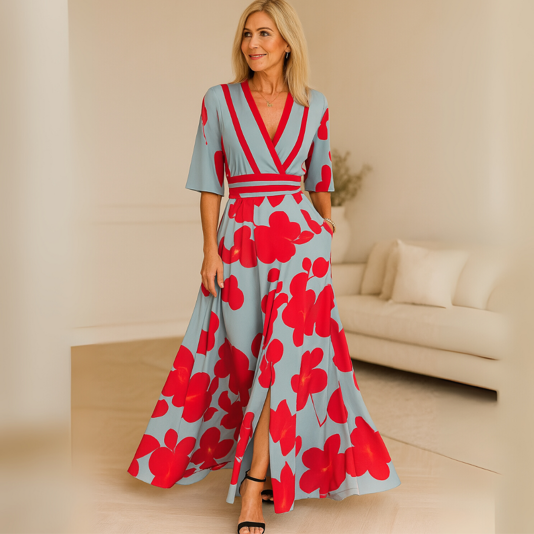 Kali - Milano Sleeved Dress