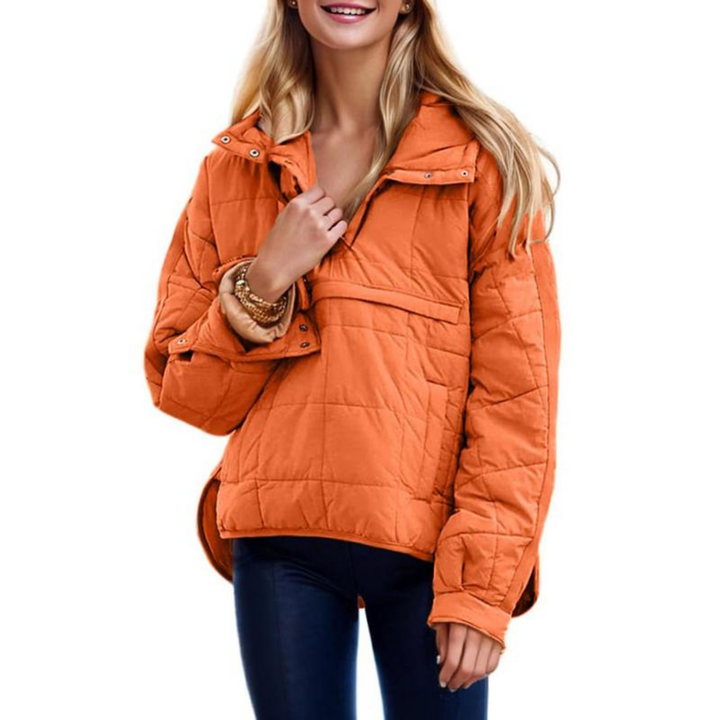 SOFT EMBRACE OVERSIZED HOODED JACKET