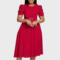 Hemline detail of the harriet bloom soft-touch ruched midi dress