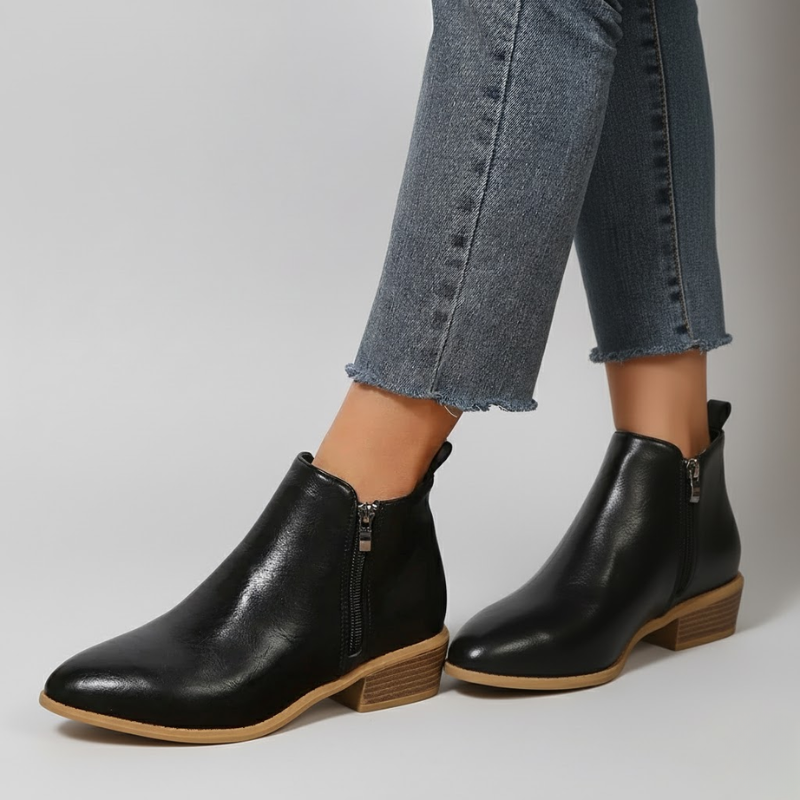 Priya - Orthopedic Leather Boots