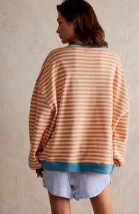 OVERSIZED STRIPED SWEATER