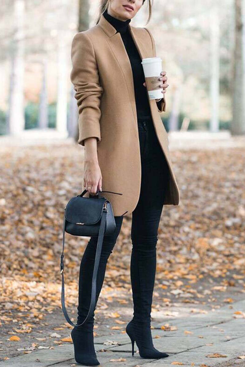 Women's Classic Winter Wool Coat