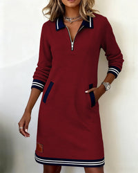 Long-Sleeve Chic Dress