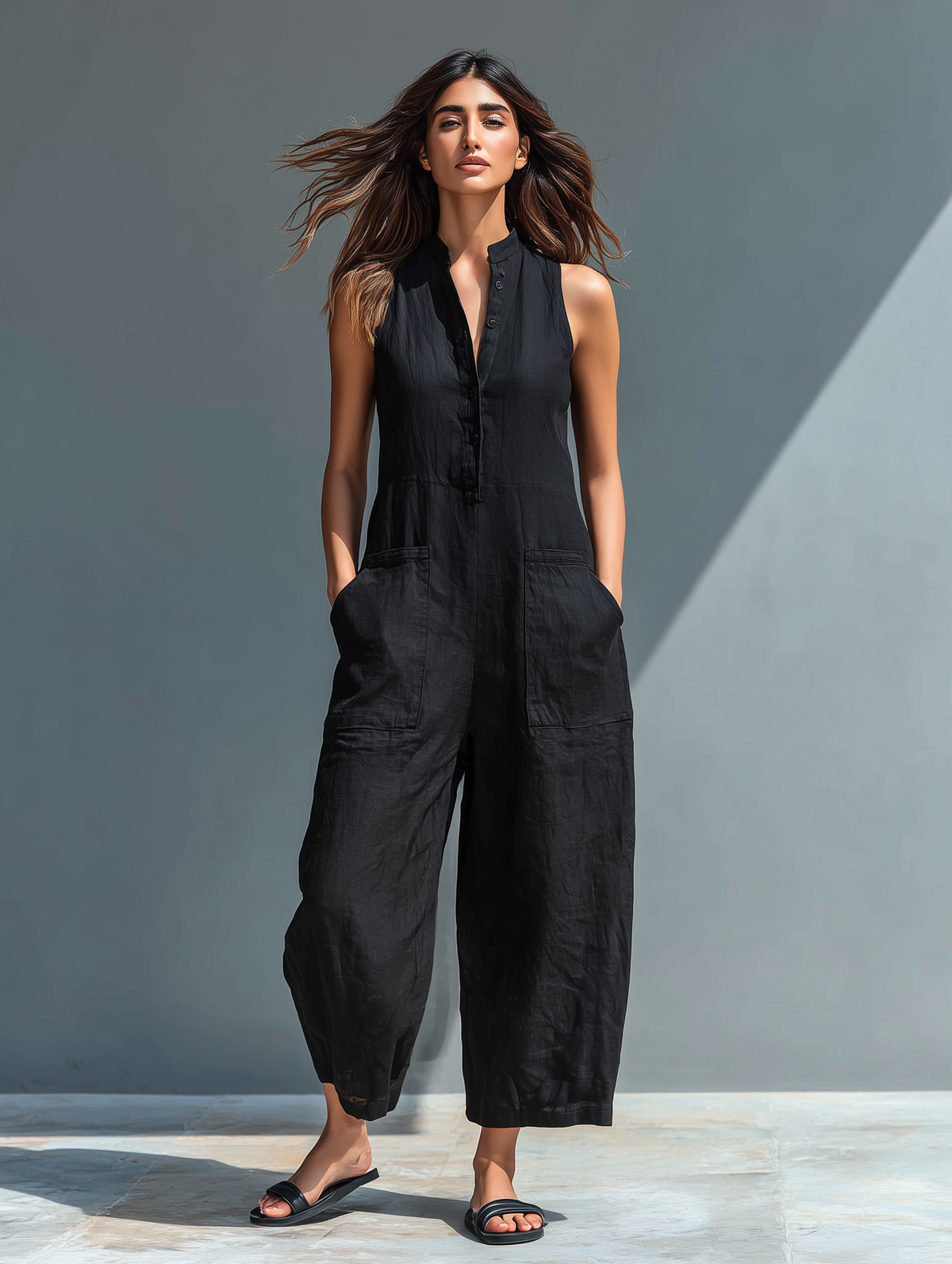 Sleeveless Jumpsuit