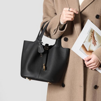 Pebbled Lock Bag
