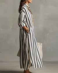 Striped Maxi Dress