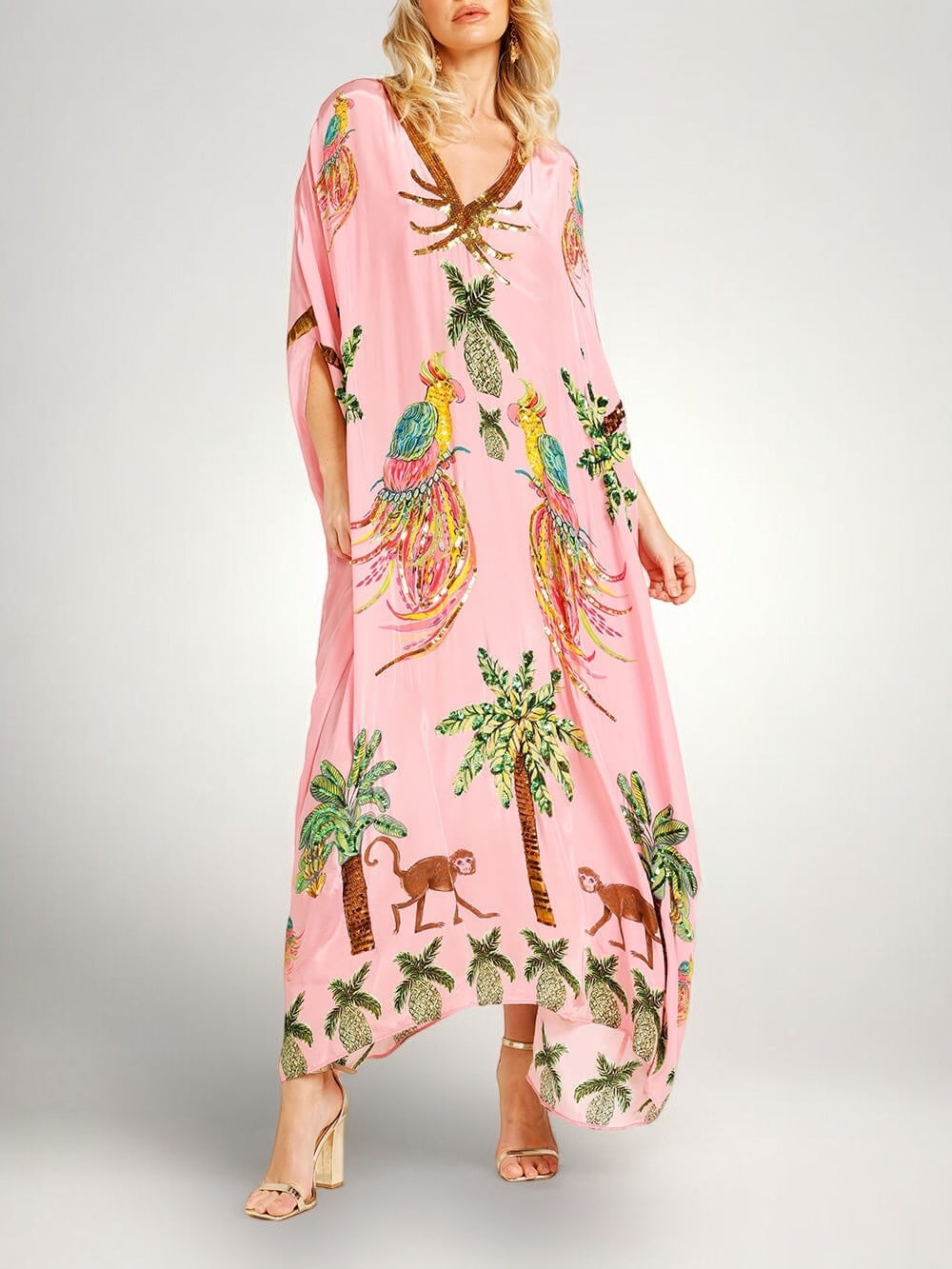 Sahara - Coconut Print Dress