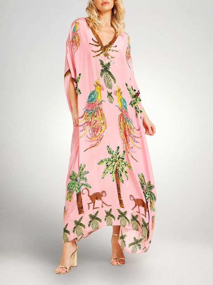 Sahara - Coconut Print Dress