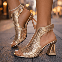 Elegant Sculpted Heels