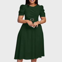Detail of the harriet bloom soft-touch ruched midi dress