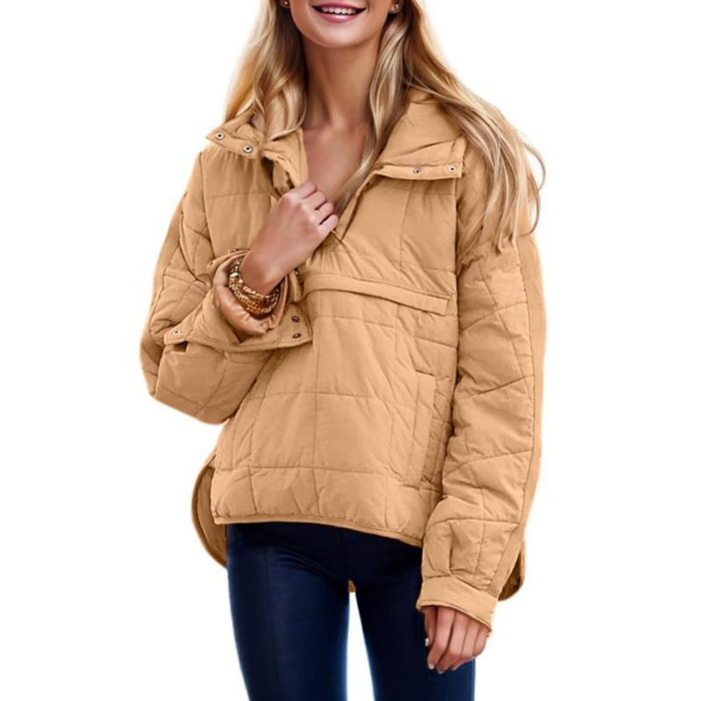 SOFT EMBRACE OVERSIZED HOODED JACKET