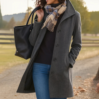 Classic Straight Button Coat – Susan & Anne