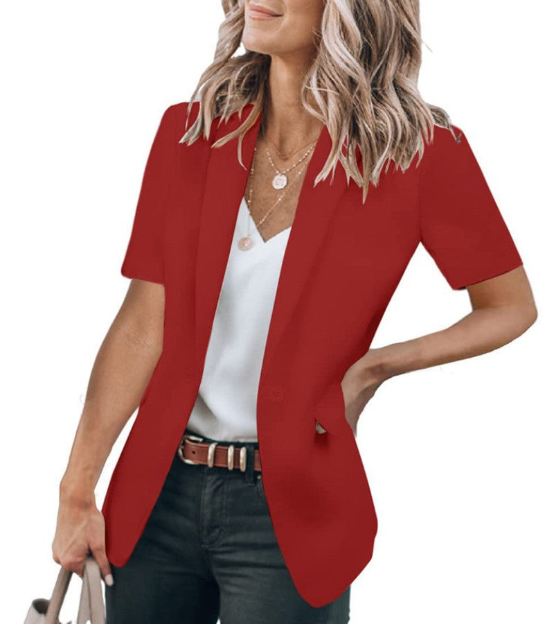 Sabella - Short-Sleeve Blazer