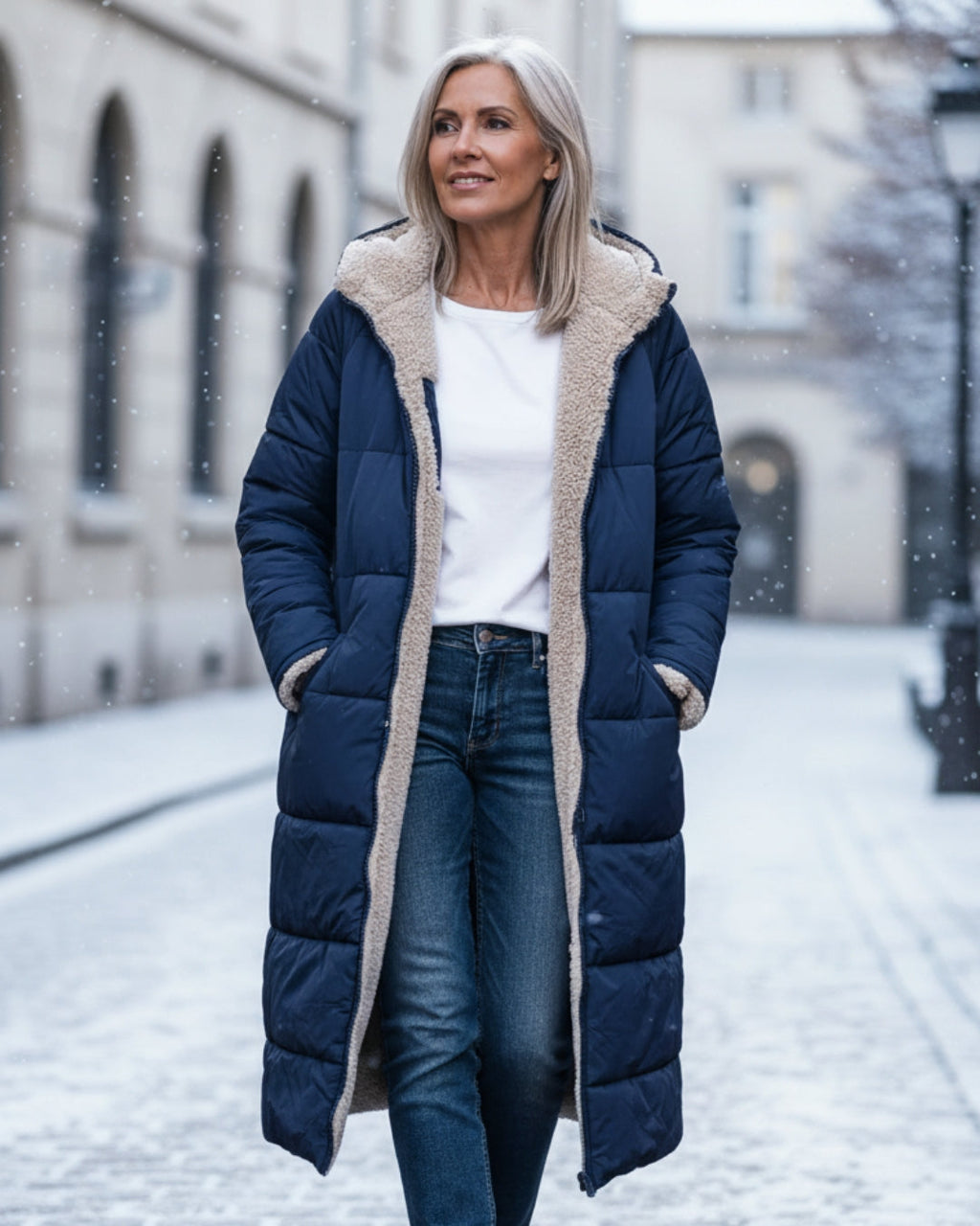 Cozy Hooded Quilted Jacket