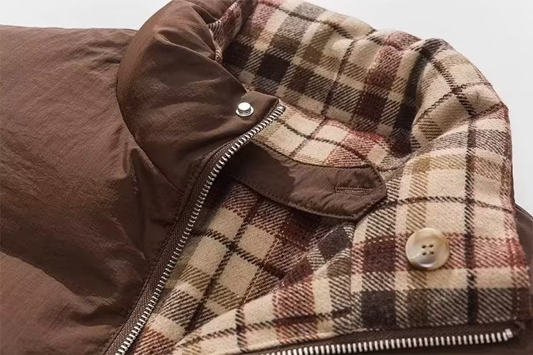 Vintage Double-Sided Puffer Jacket