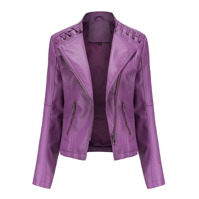 Edgy Satin Jacket