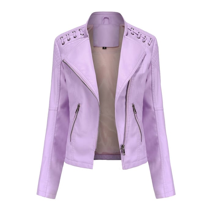 Edgy Satin Jacket