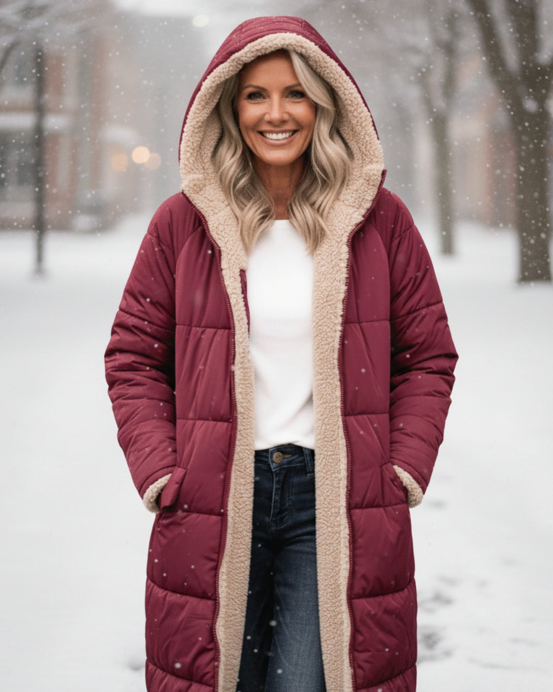 Cozy Hooded Quilted Jacket
