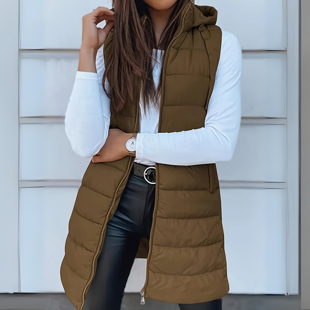Sleek Quilted Vest