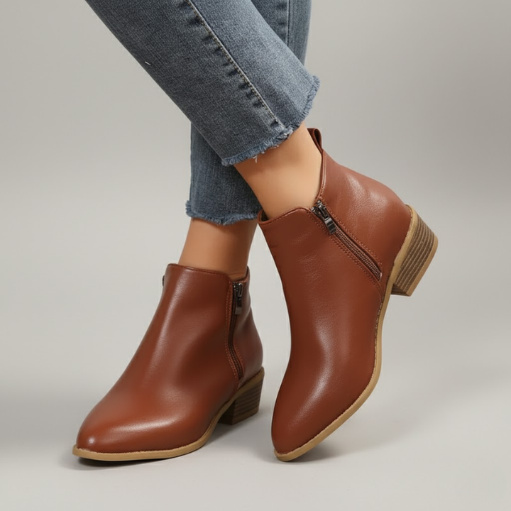 Priya - Orthopedic Leather Boots