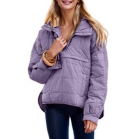 SOFT EMBRACE OVERSIZED HOODED JACKET