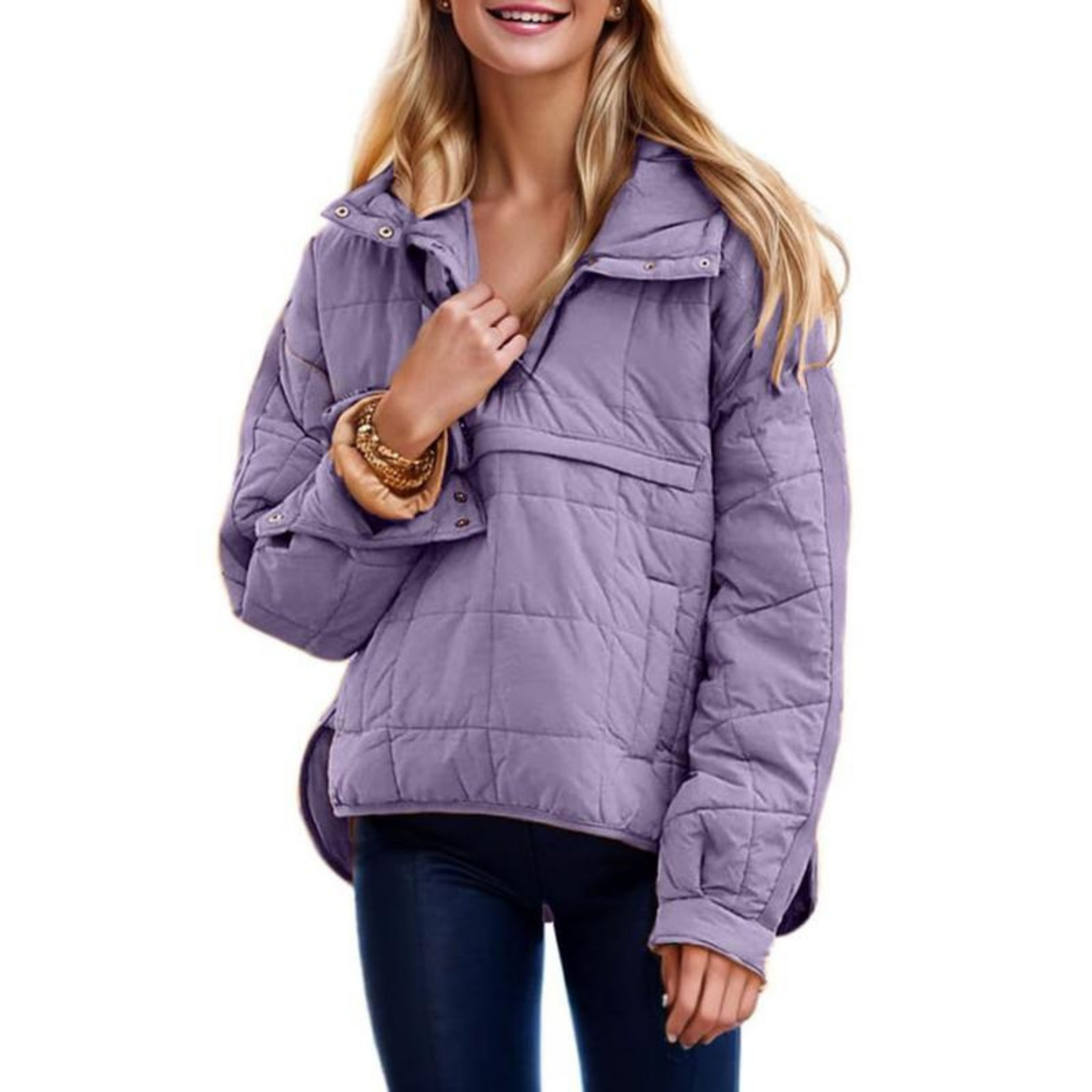 SOFT EMBRACE OVERSIZED HOODED JACKET